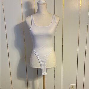 White Tank Bodysuit